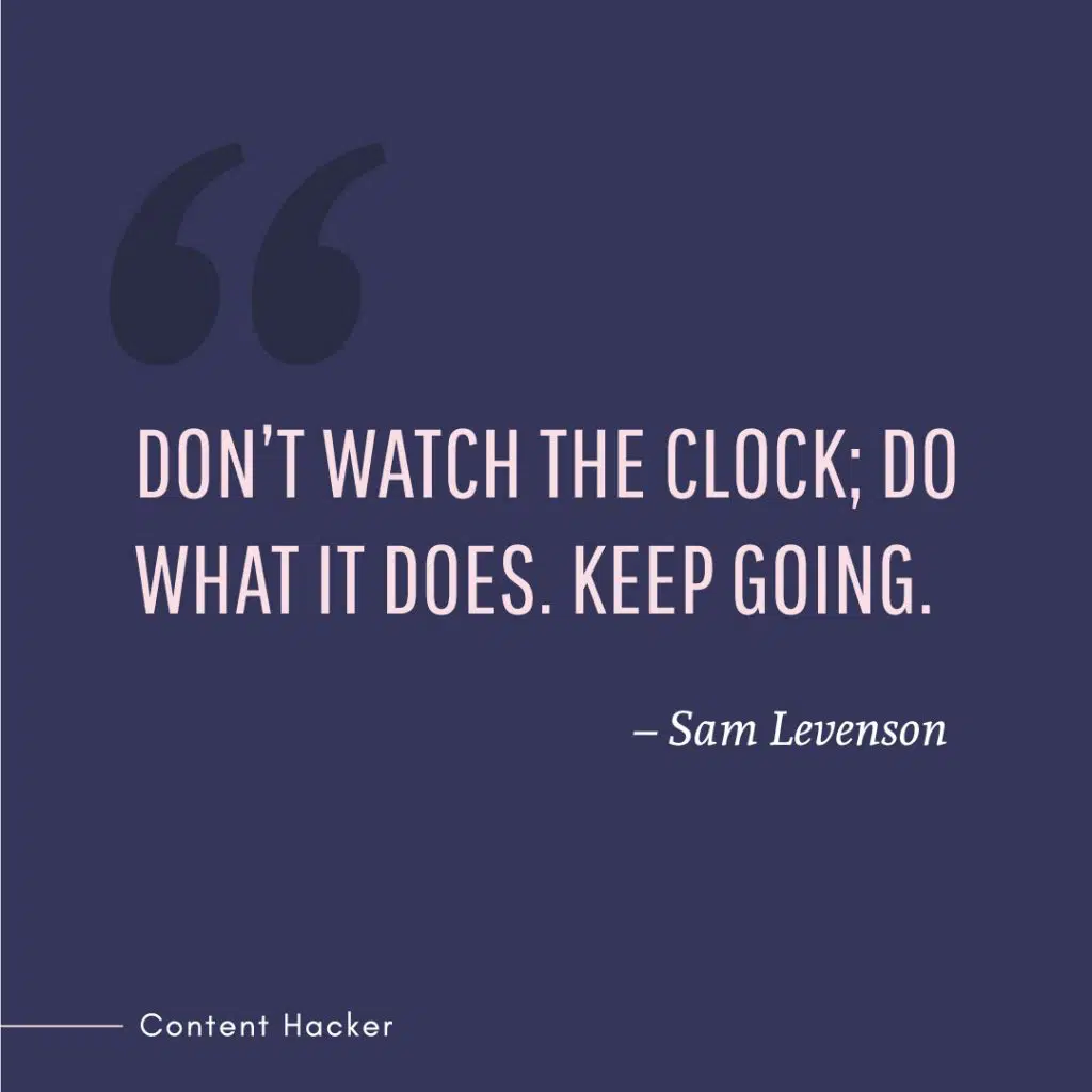 Hustle quotes Sam Levenson