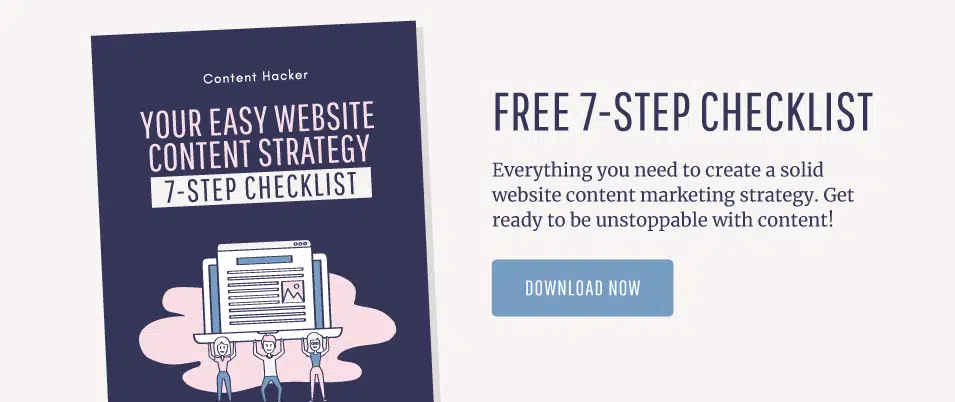 website content strategy guide