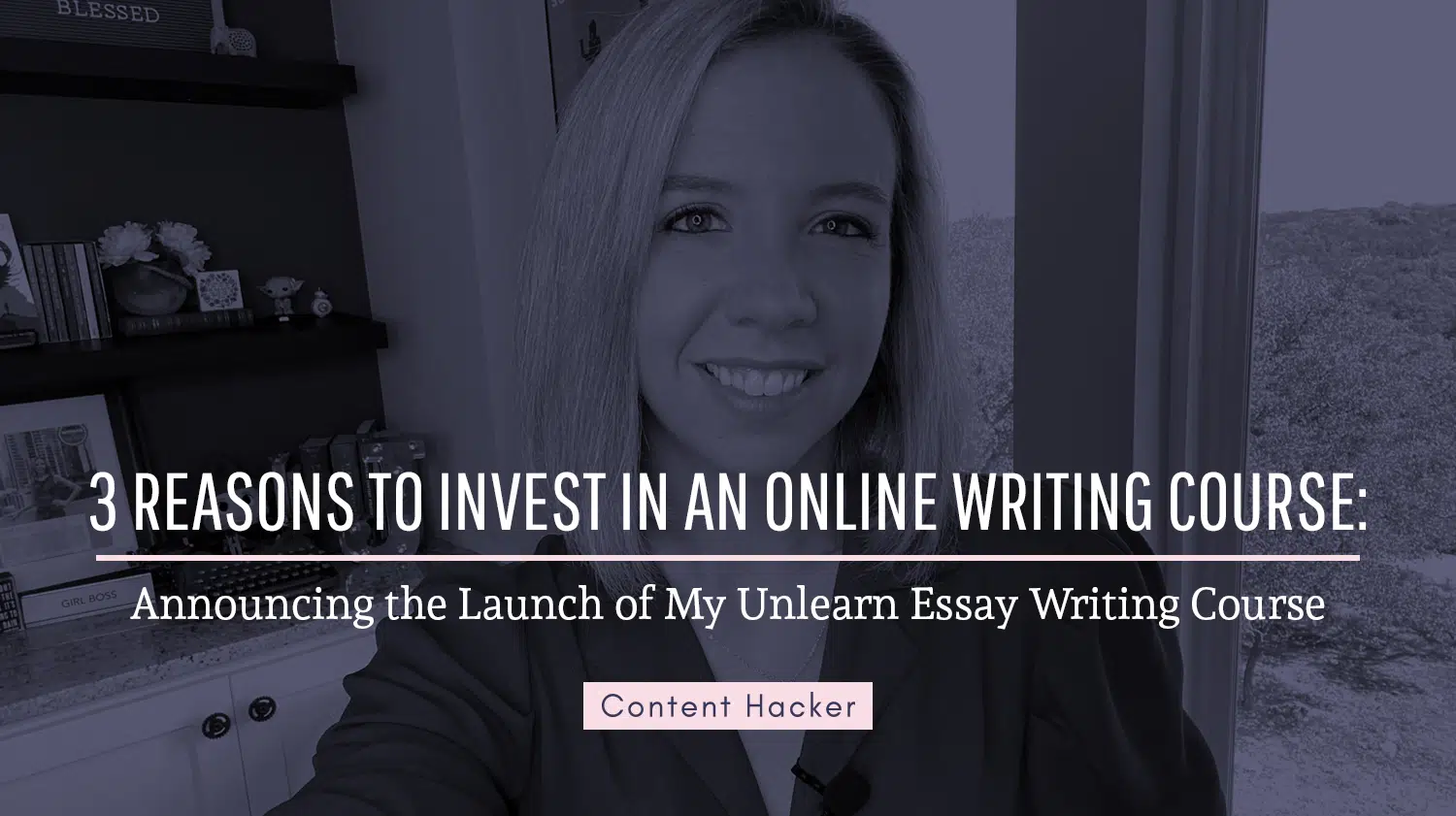 online writing course launch