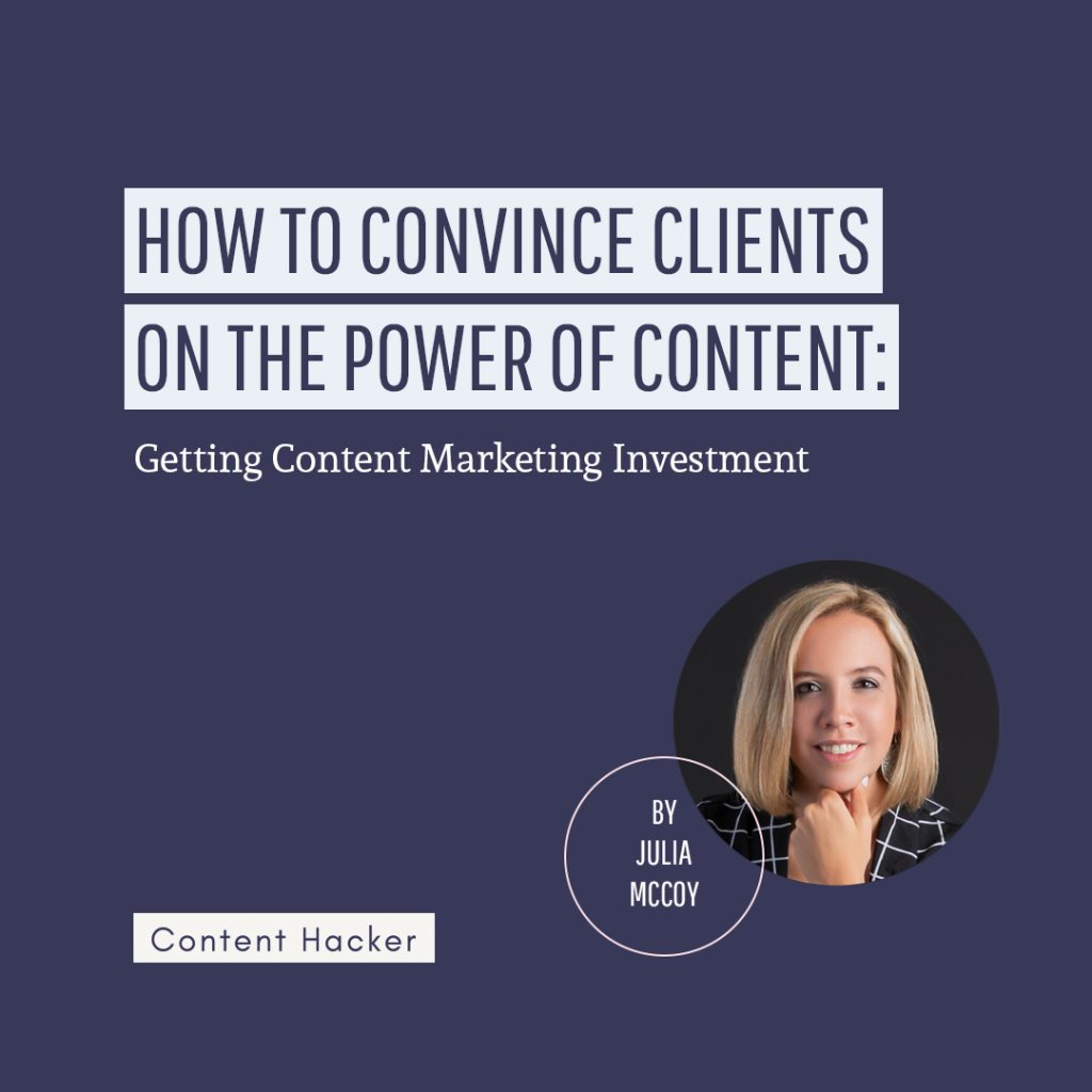content marketing investment