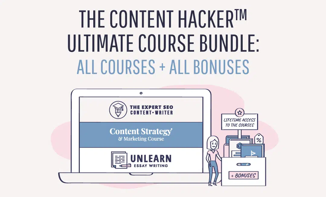 content hacker ultimate course bundle