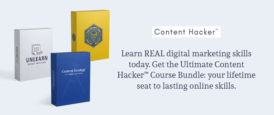 Ultimate Content Hacker Course Bundle