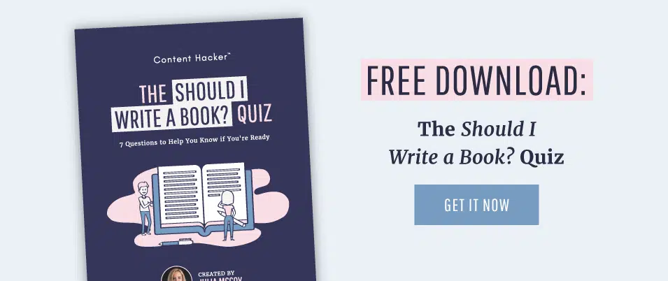 write a book quiz