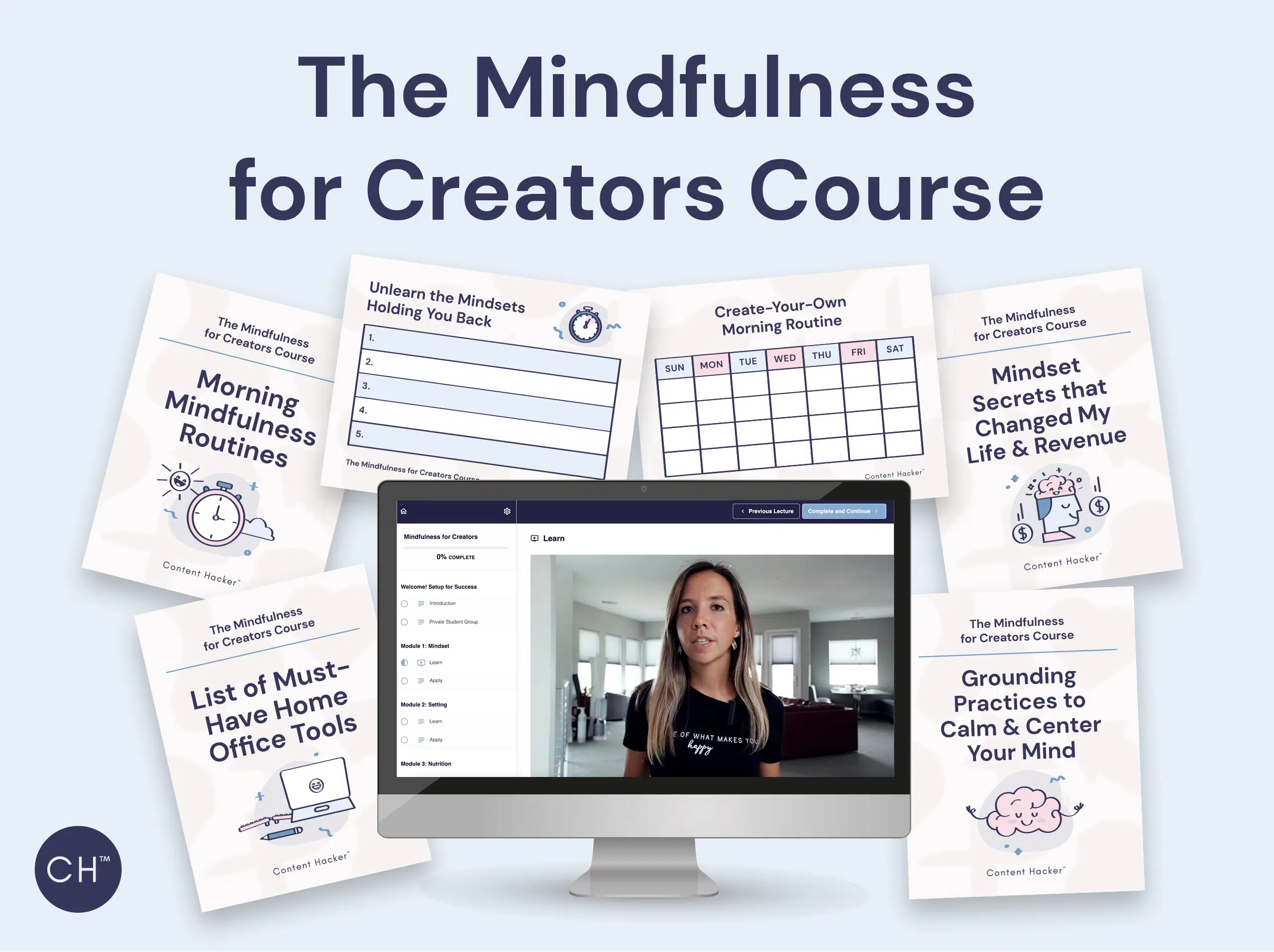content hacker mindfulness course