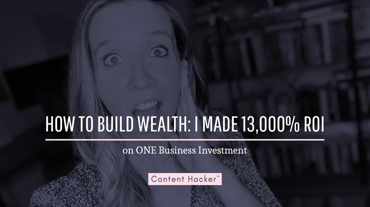 blog on how to build wealth