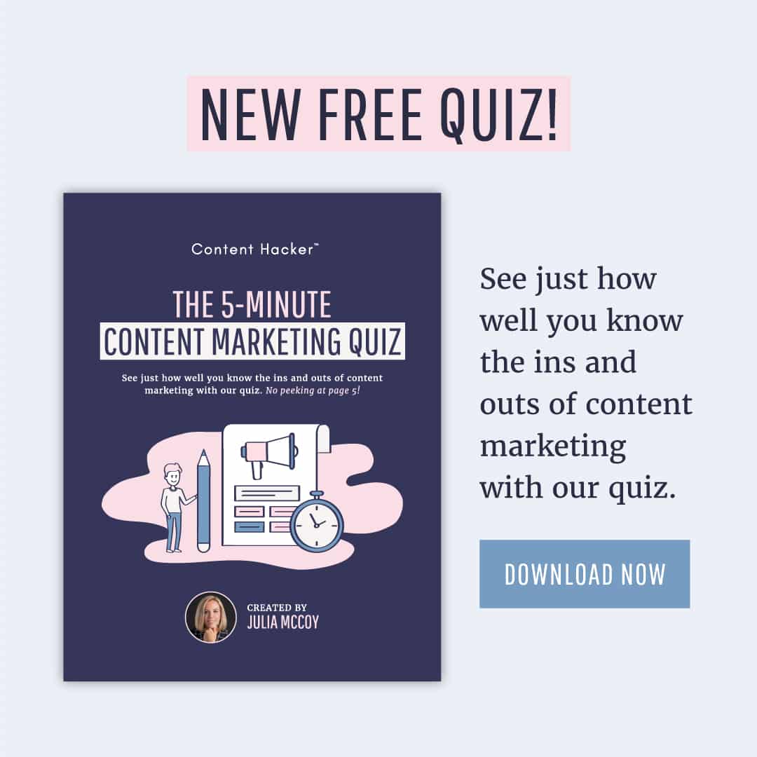 content marketing quiz
