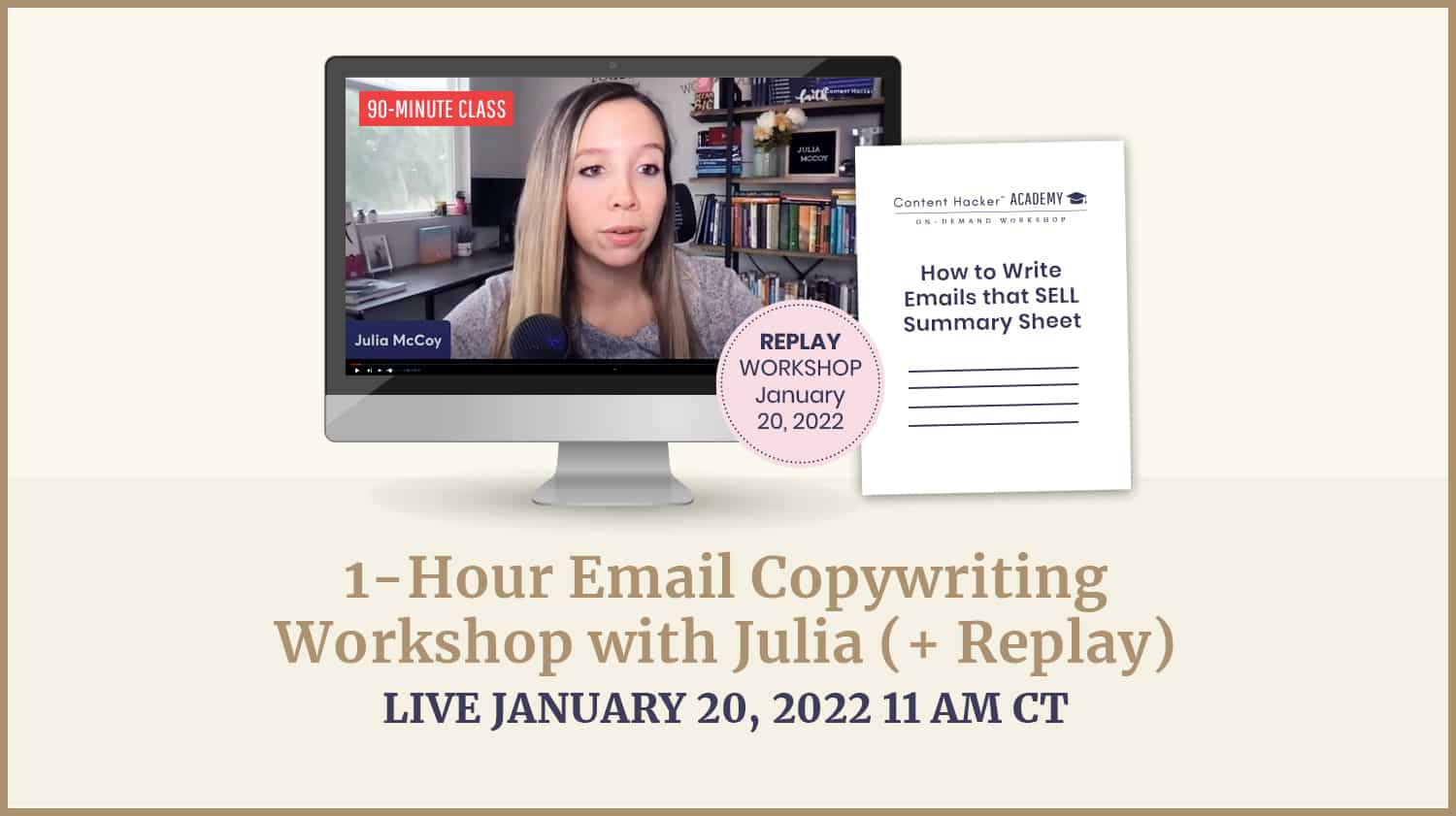 email copywriting workshop