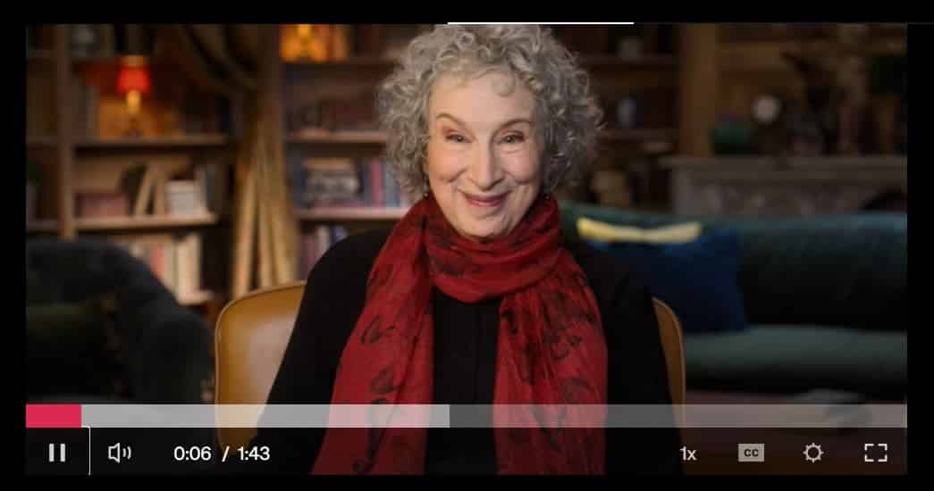 masterclass writing with margaret atwood