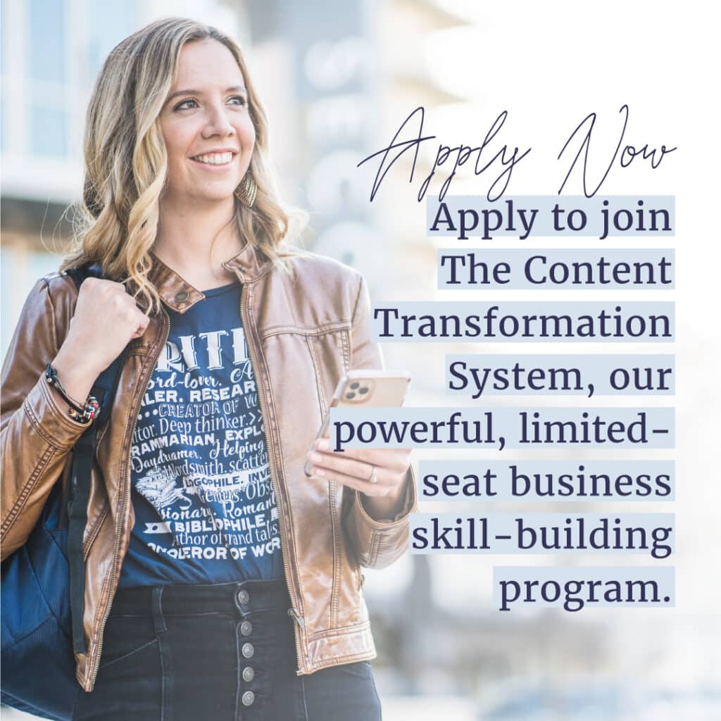 cta content transformation system apply now