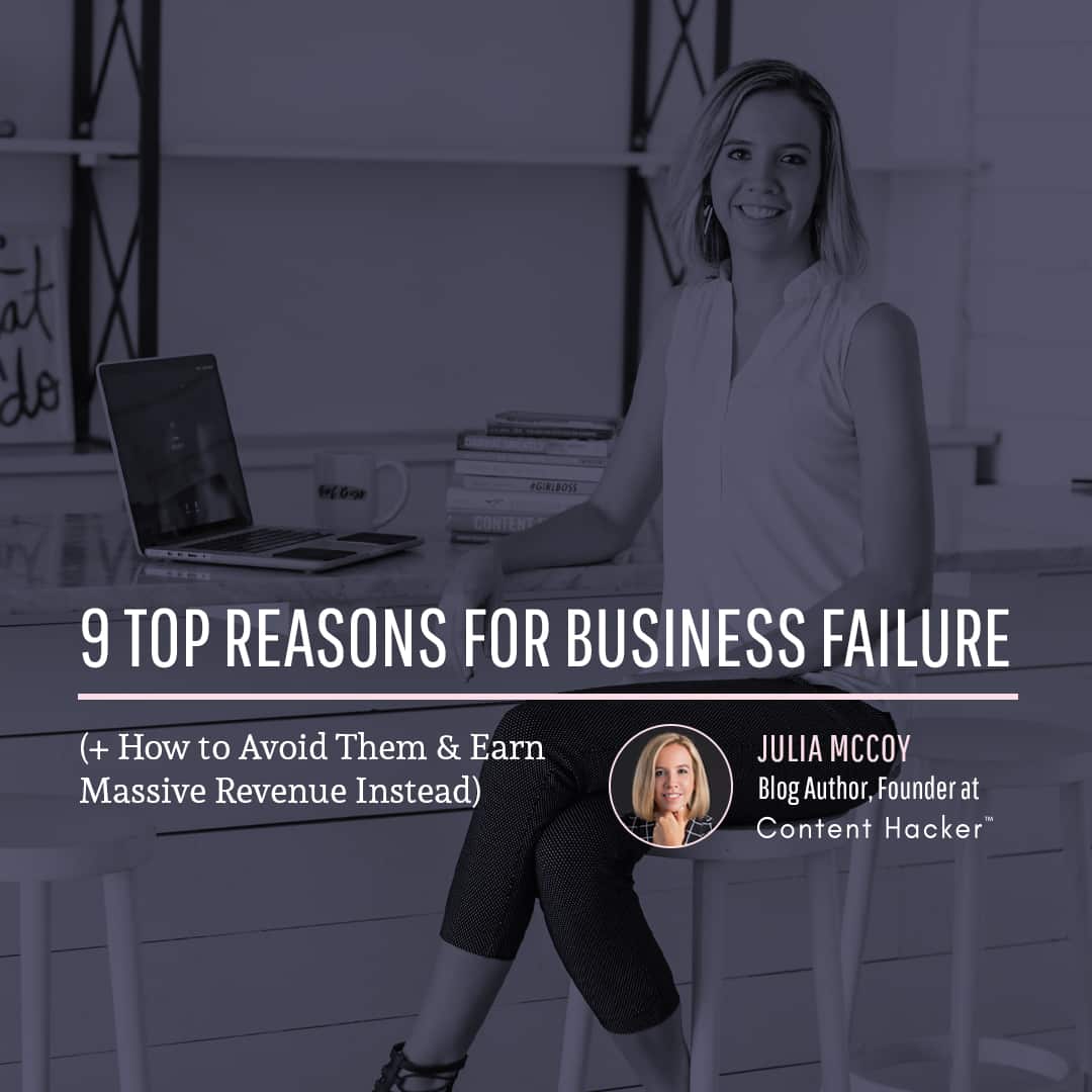 reasons for business failure