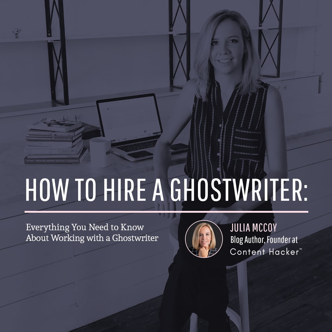 how to hire a ghostwriter