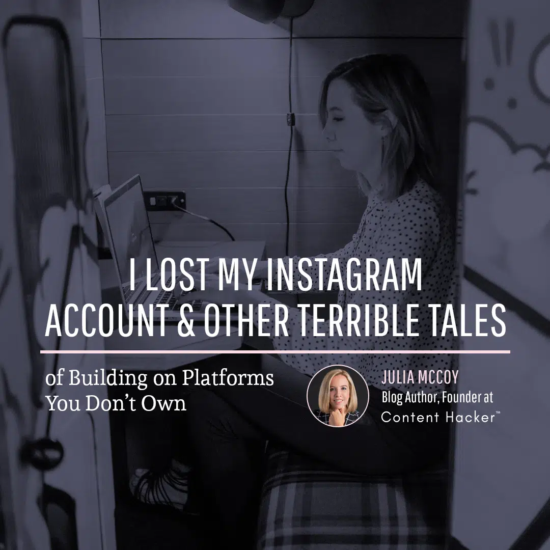 i lost my instagram account