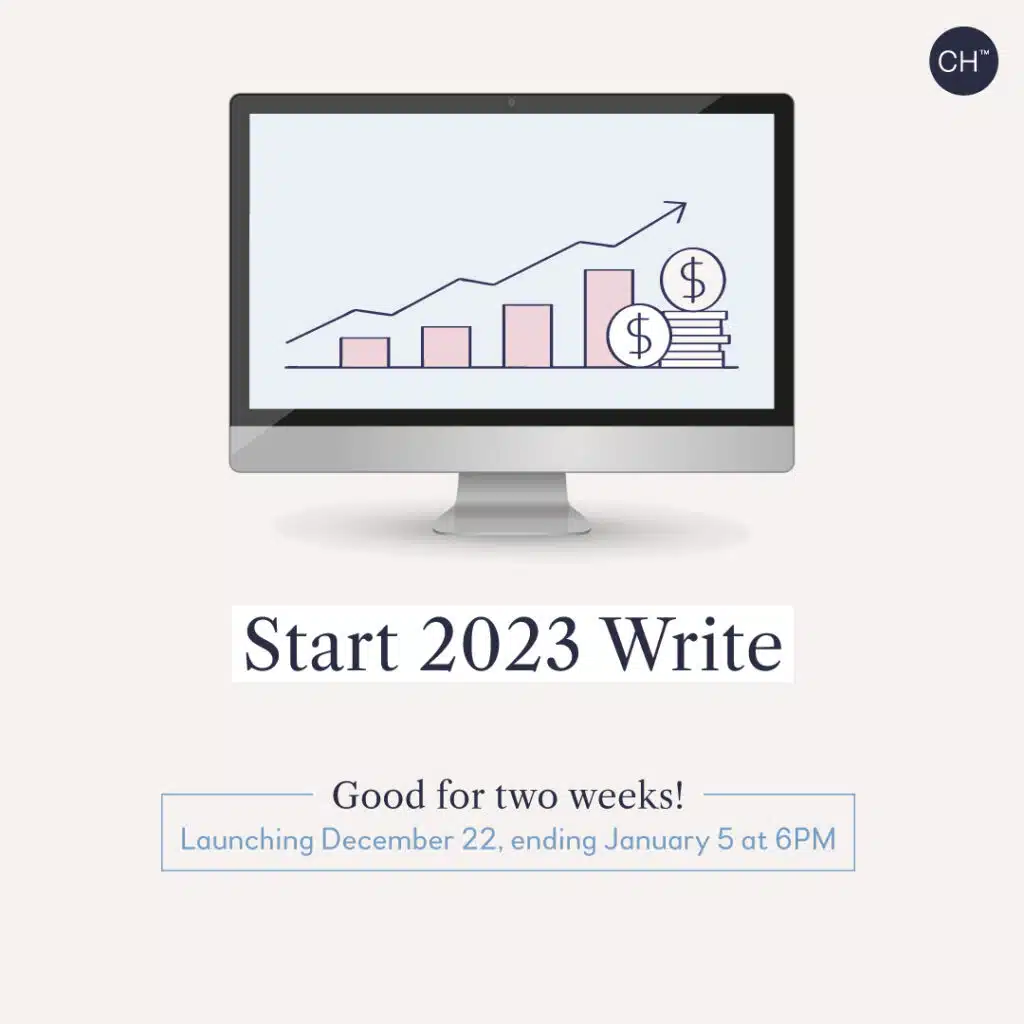 start 2023 write