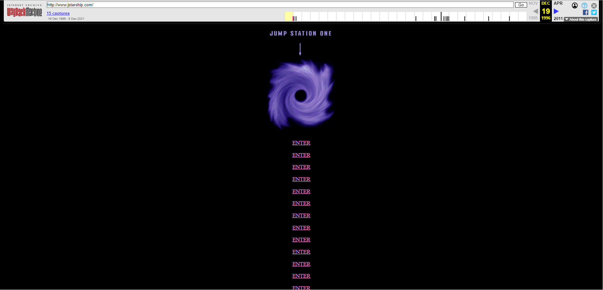 jefferson starship website in 1996